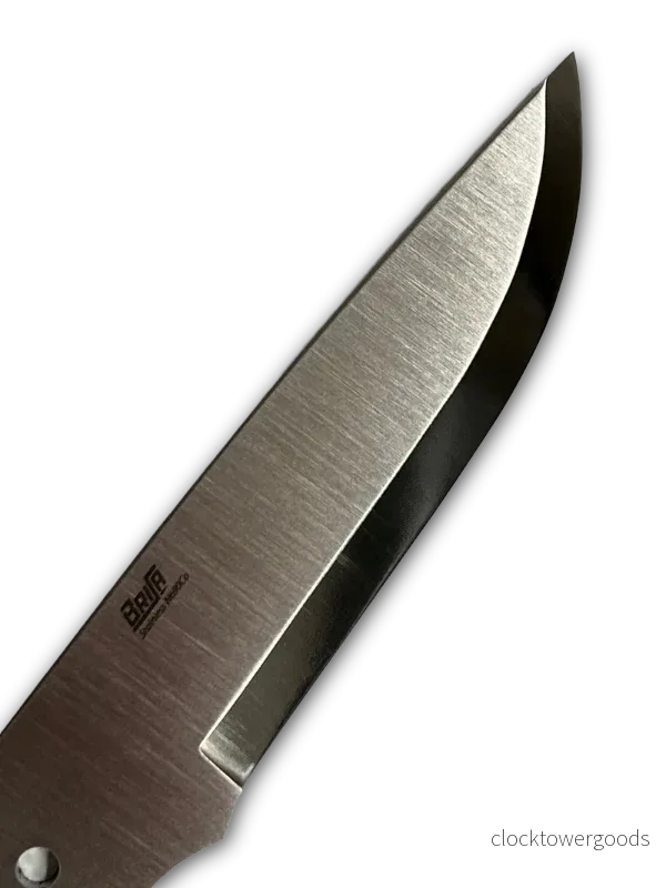 Brisa Trapper 95 Scandi N690 knivblad i rostfritt stål
