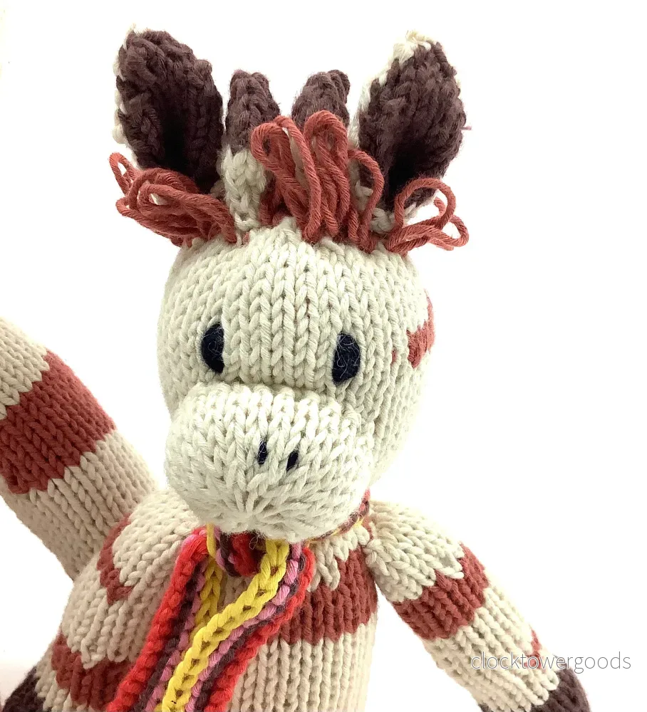 Kenana stickad Giraff - Bild 3