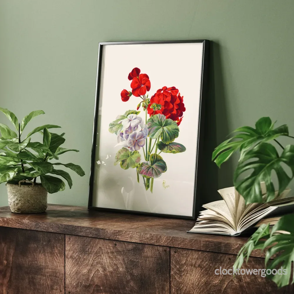 Geranium poster - Bild 2