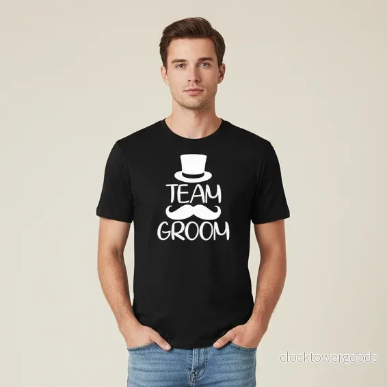 Team Groom T-shirt – Svensexa - Bild 2