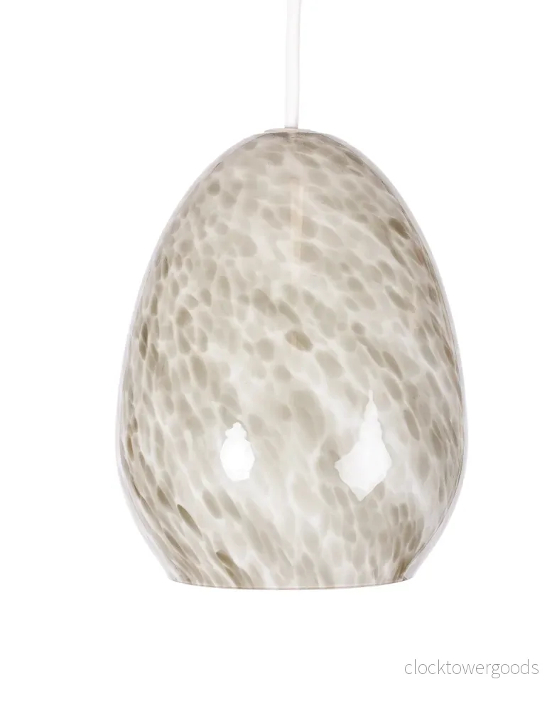 Äggformad fönsterlampa
