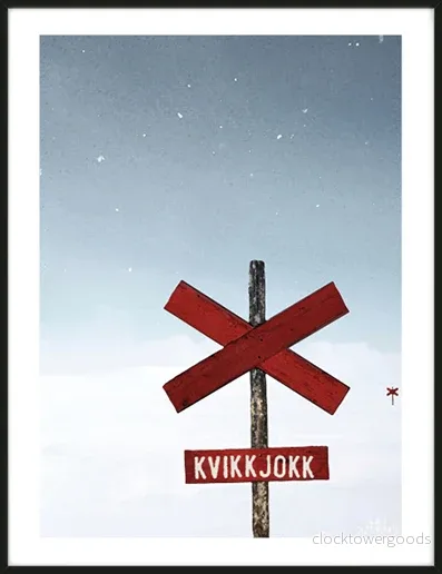 Ledkryss – Personlig Poster