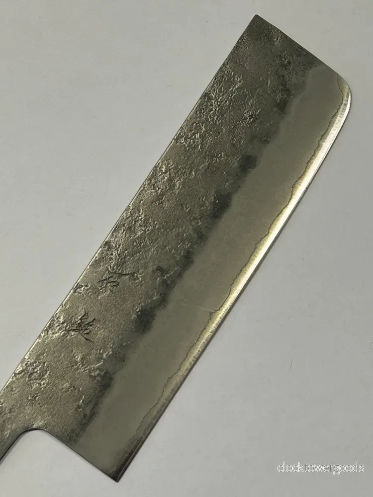 Nakiri 165 Silver 3 japanskt handsmitt knivblad - Bild 3