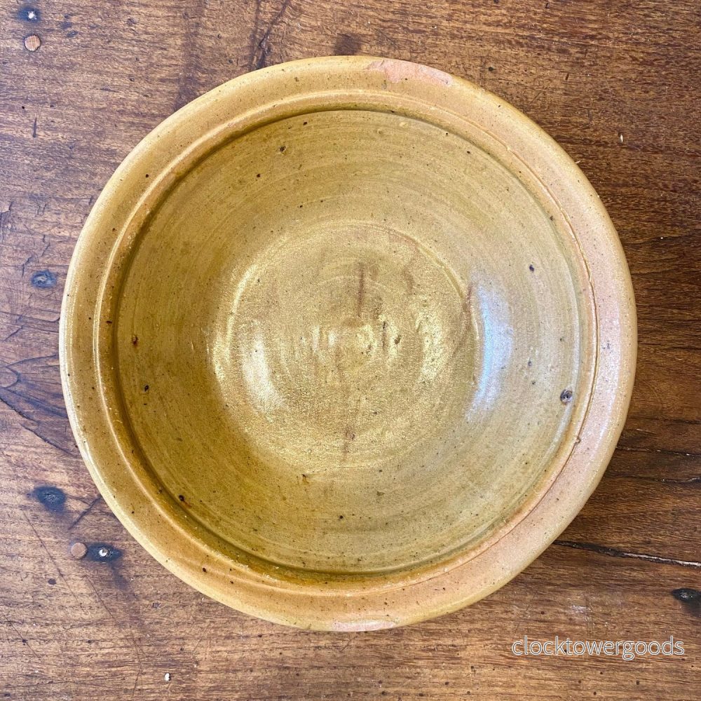 Vintage Provençal Glazed Bowl – 25 cm