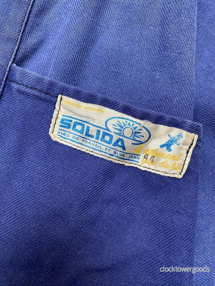 French Vintage Work Jacket – SolidA – Size 44 - Bild 3