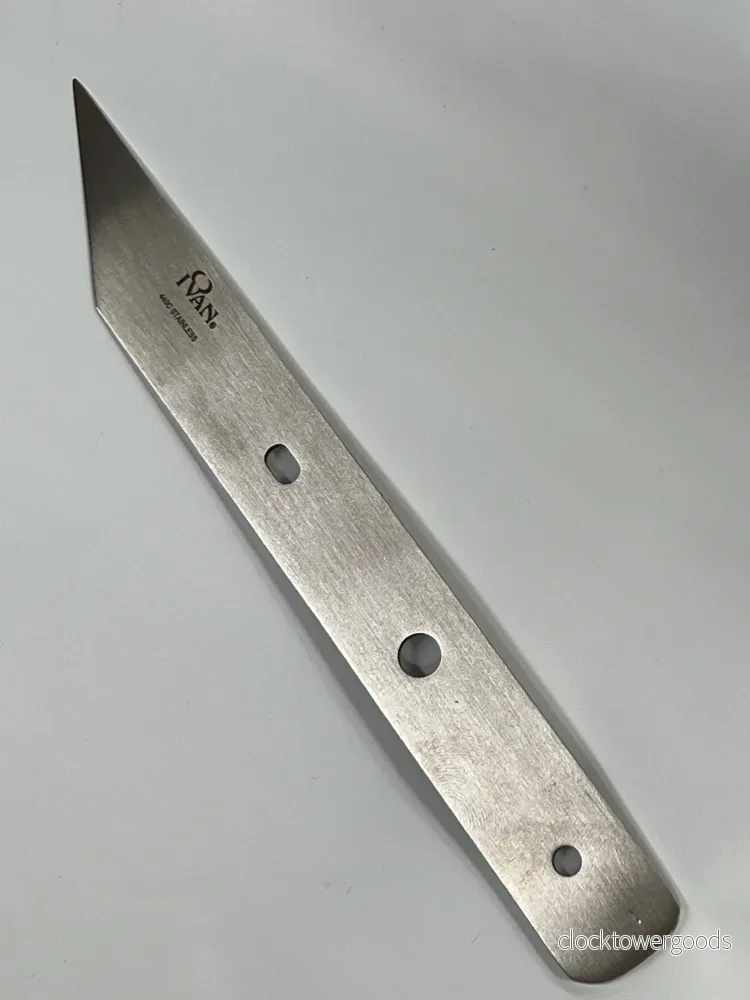 Vinklat blad för läderkniv i fransk stil - Bild 3