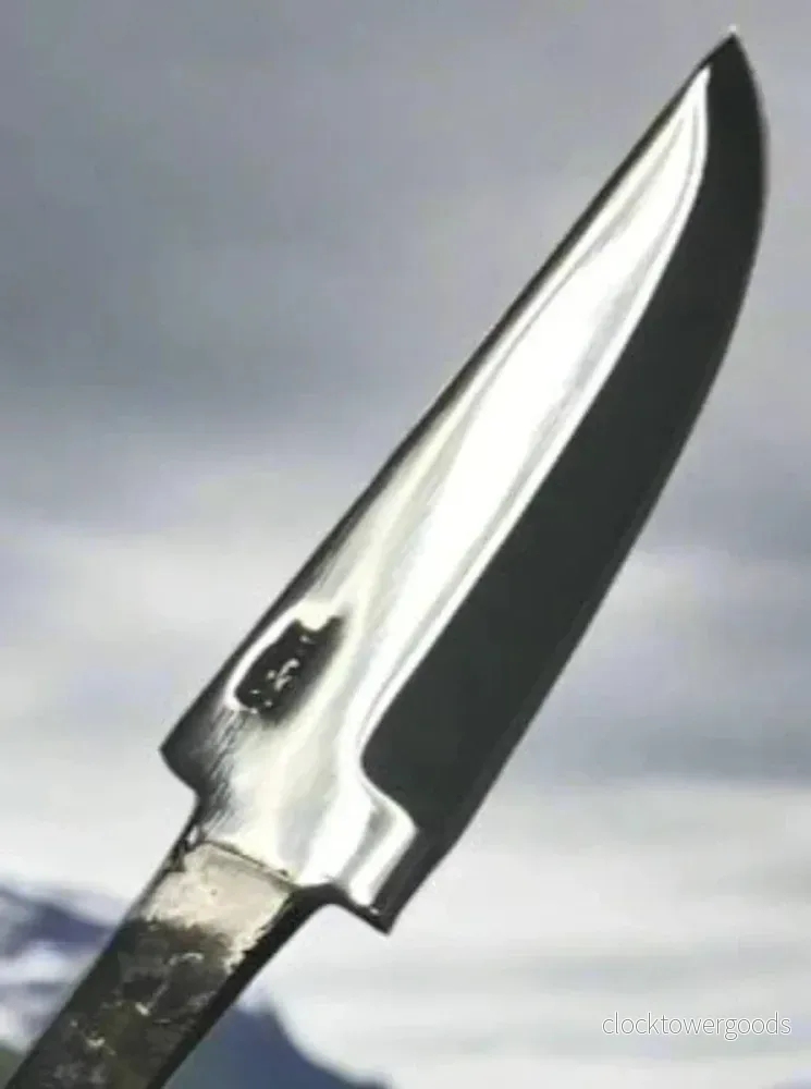 Handsmidet knivblad Frode Misund 75mm
