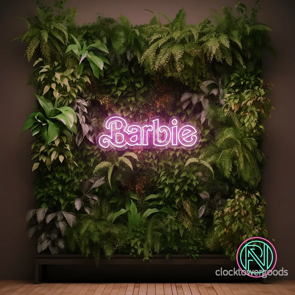 ”Barbie” Original. Led neonskylt. ”Barbie” Original. Led neonskylt.
