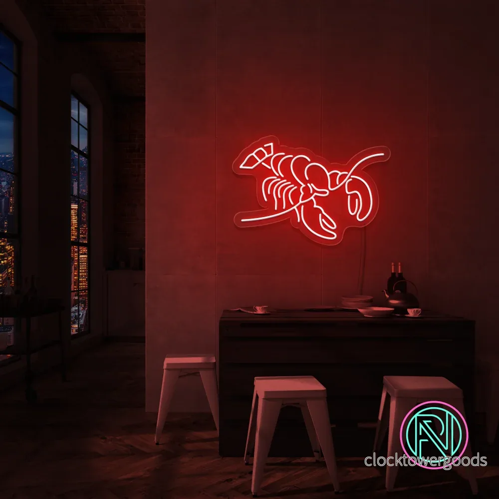 ”Hummer” Led neonskylt. ”Hummer” Led neonskylt.