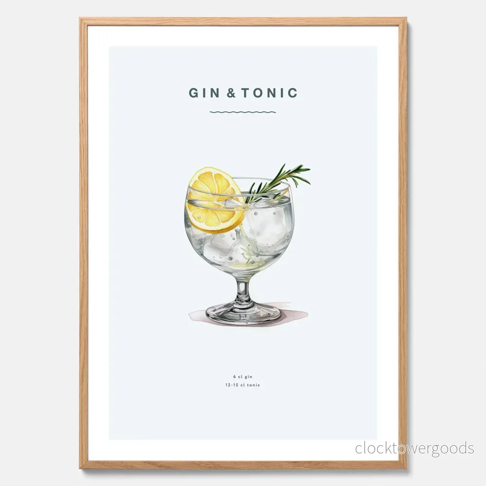 Gin och Tonic poster