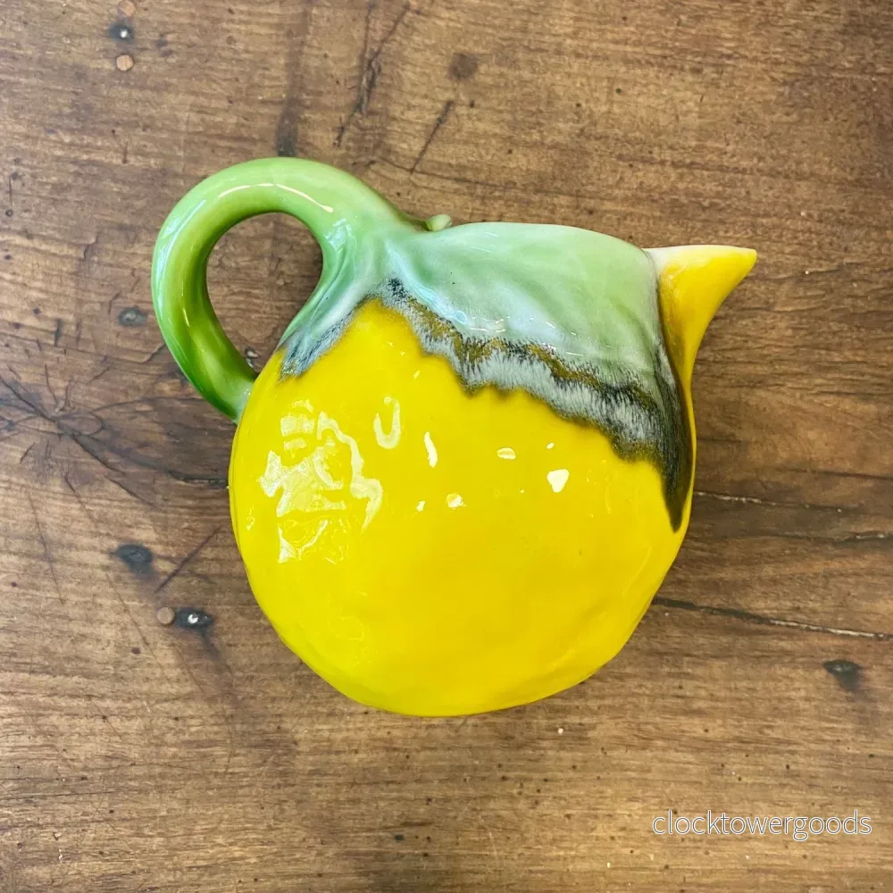 Italian Vintage Lemon Jug – 15 cm