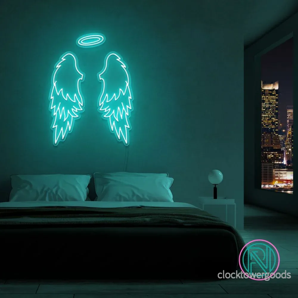 ”Wings” Led neonskylt.