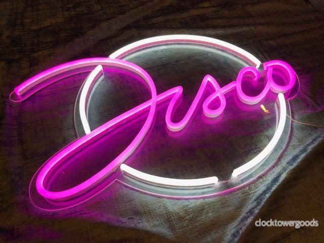 ”Disco” LED NEONSKYLT. ”Disco” LED NEONSKYLT.