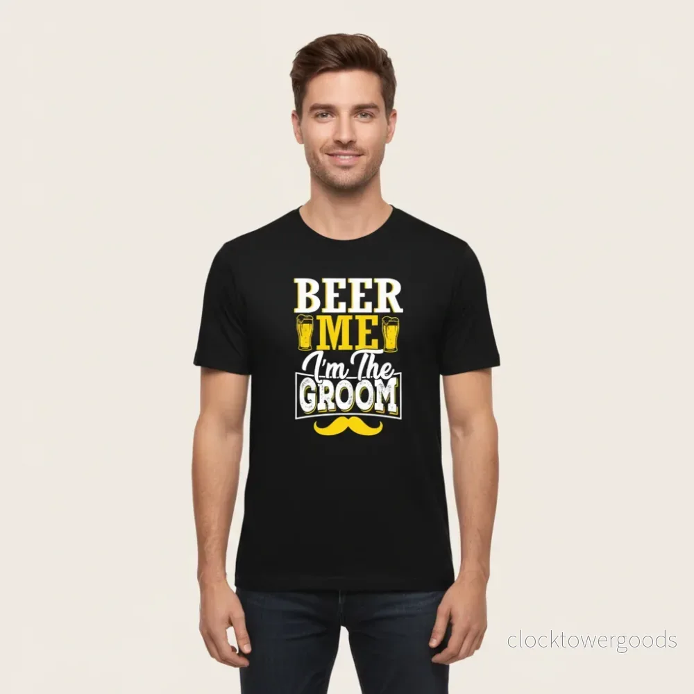 Beer Me I’m The Groom T-shirt – Svensexa