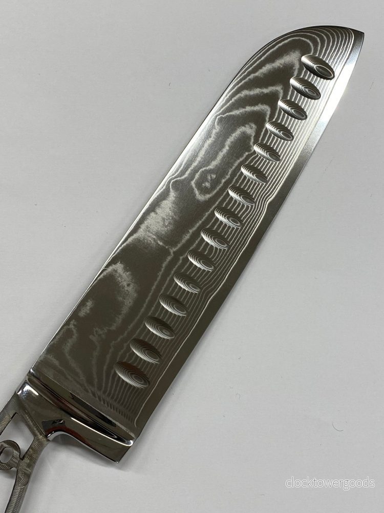 Santoku - VG10 Damask Kockkniv FT1-M - Bild 3