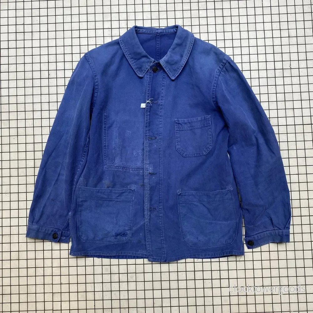 French Vintage Work Jacket – Le Sans Rival – Size S French Vintage Work Jacket – Le Sans Rival – Size S