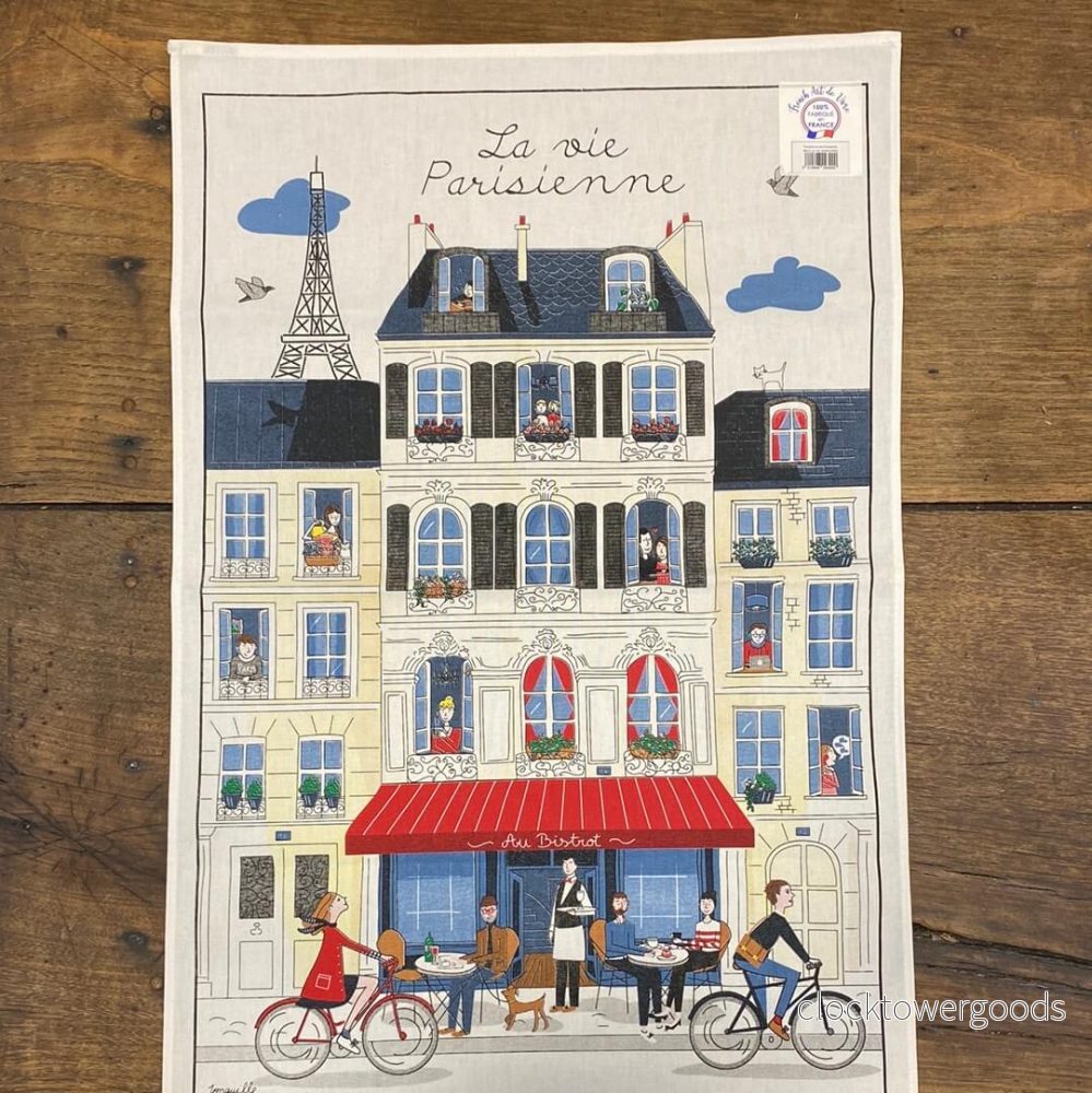 La Vie Parisienne French Kitchen Towel