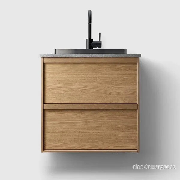 Haven H2/60 Kommod med skiva och seminerfällt tvättställ - Bild 2