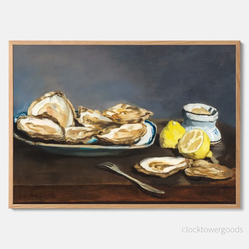 Oysters poster Oysters poster