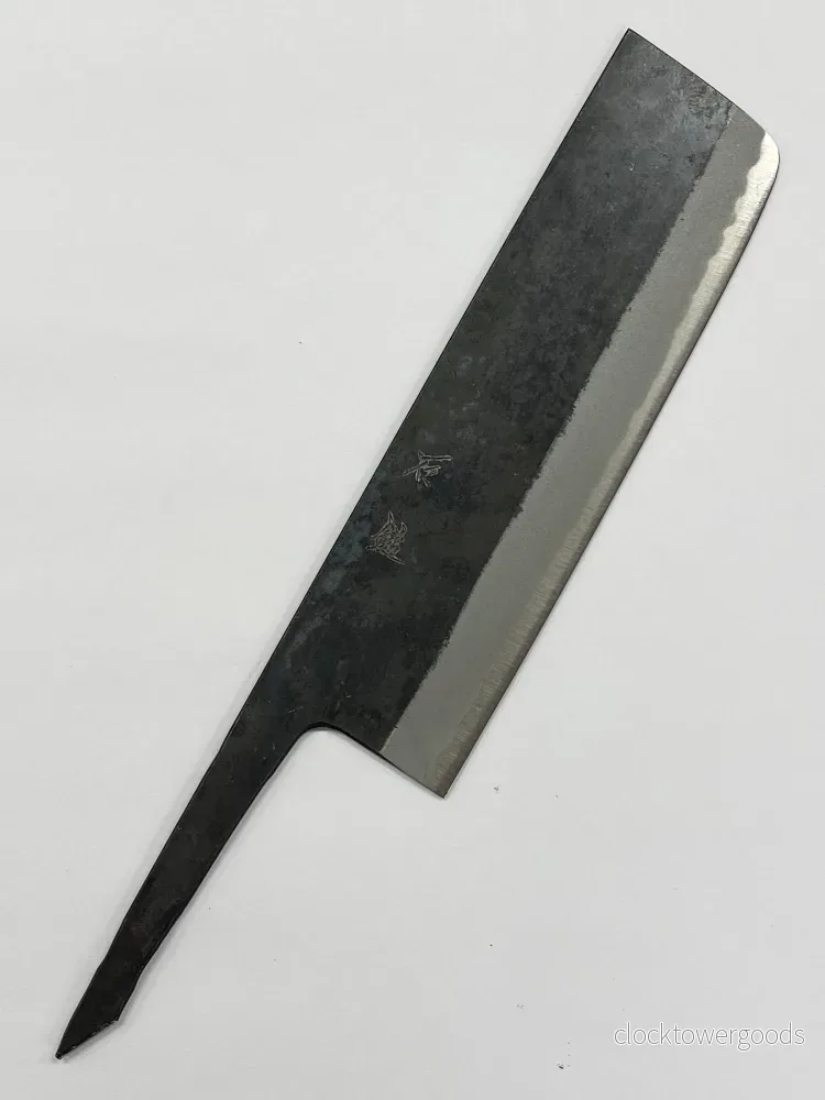 Nakiri 180 Blue 2 japanskt handsmidet knivblad - Bild 2