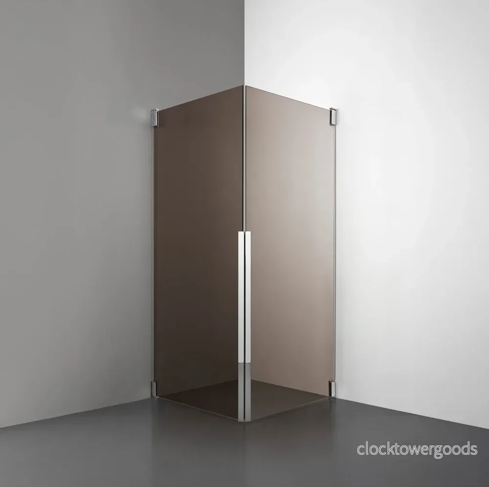 ROOH R2 Duschhörna Dörr + Dörr – Bruntonat glas ROOH R2 Duschhörna Dörr + Dörr – Bruntonat glas