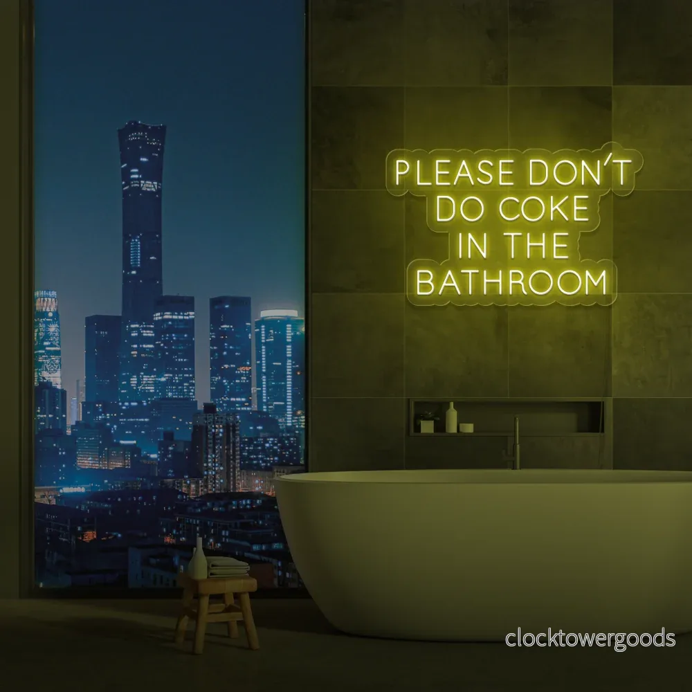 "Please don't do coke in the bathroom" - Bild 3