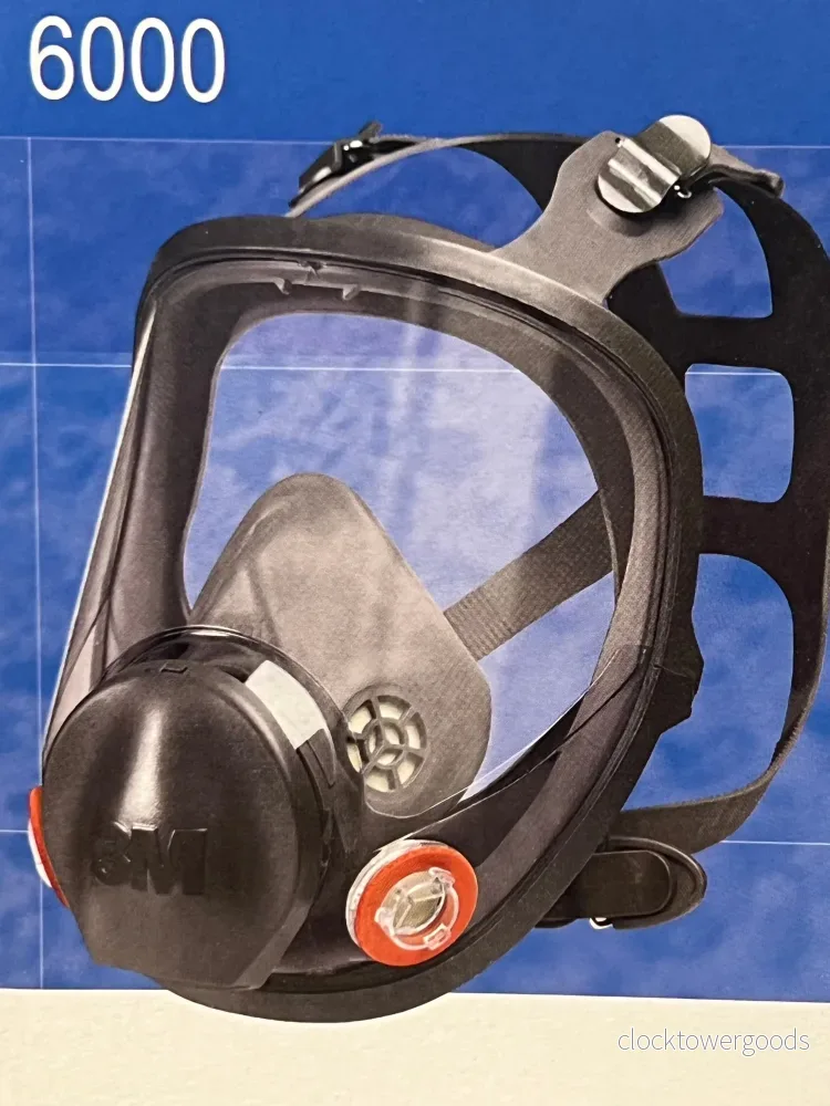 Damm-/ång-/gasmask - Helmask 3M™