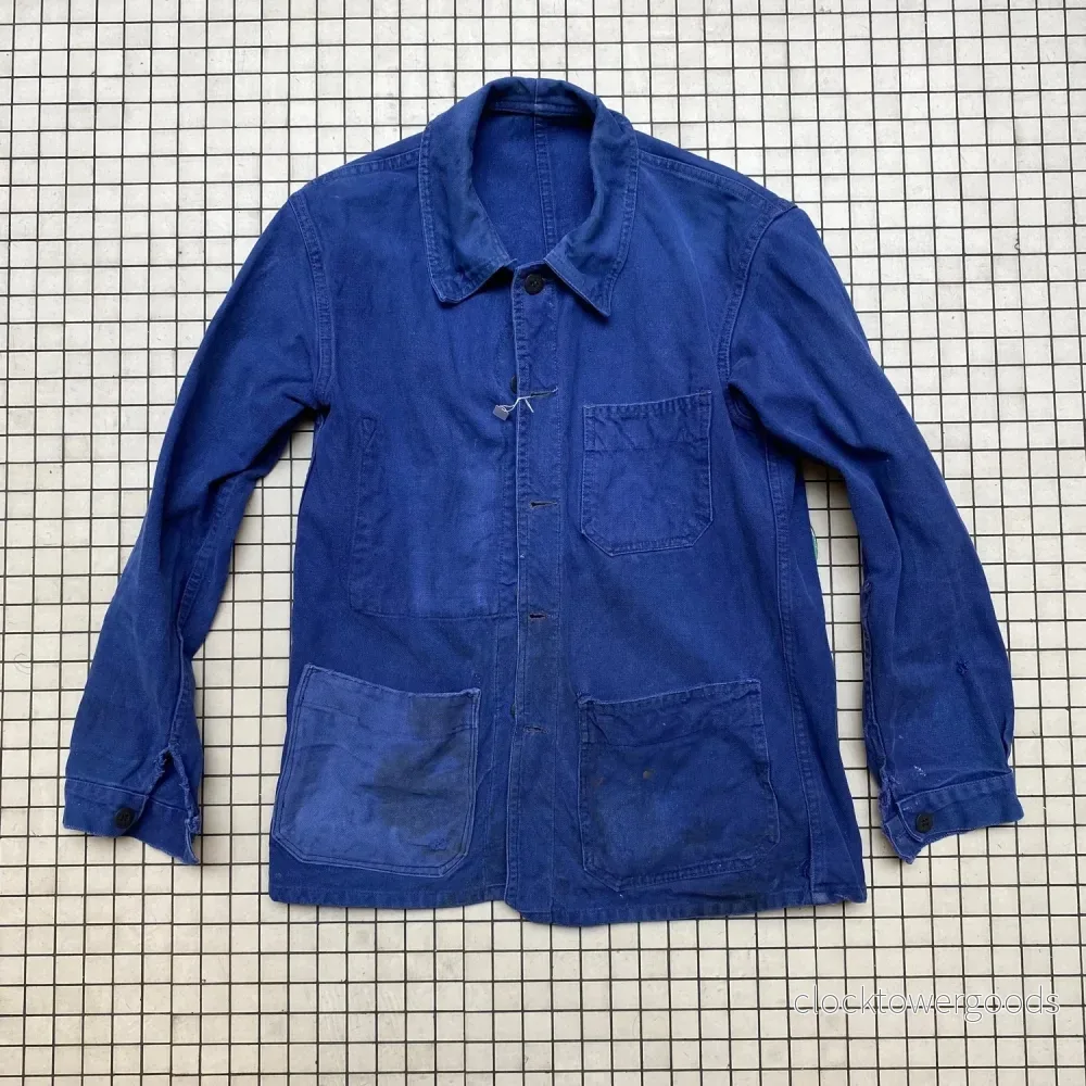 French Vintage Work Jacket – Le Trappeur – Size S French Vintage Work Jacket – Le Trappeur – Size S