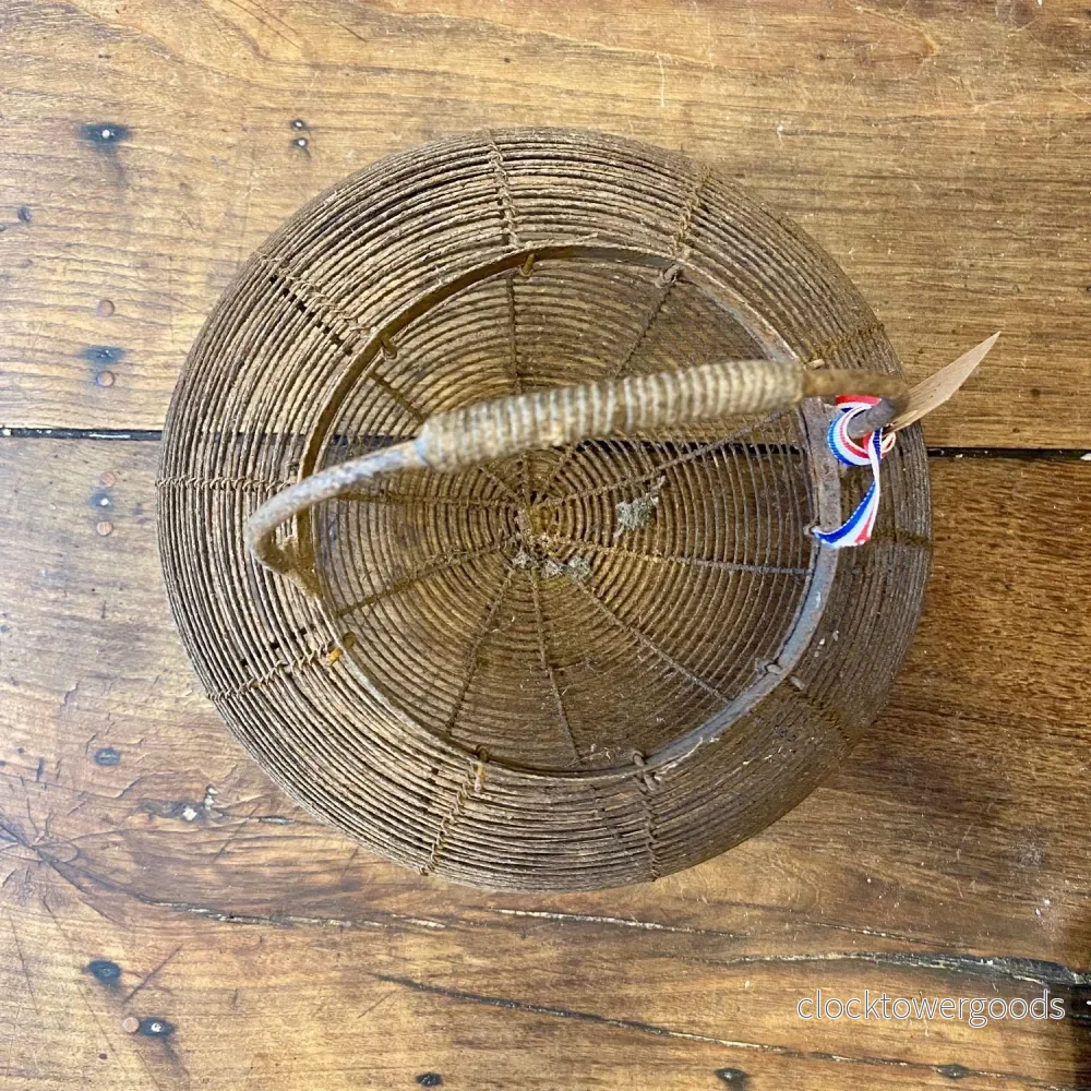 Vintage French Wire Egg Basket - Bild 2