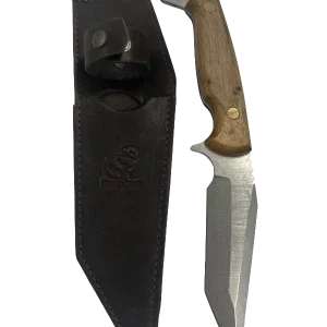 Ukrainsk campingkarambit CGK1 med läderslida