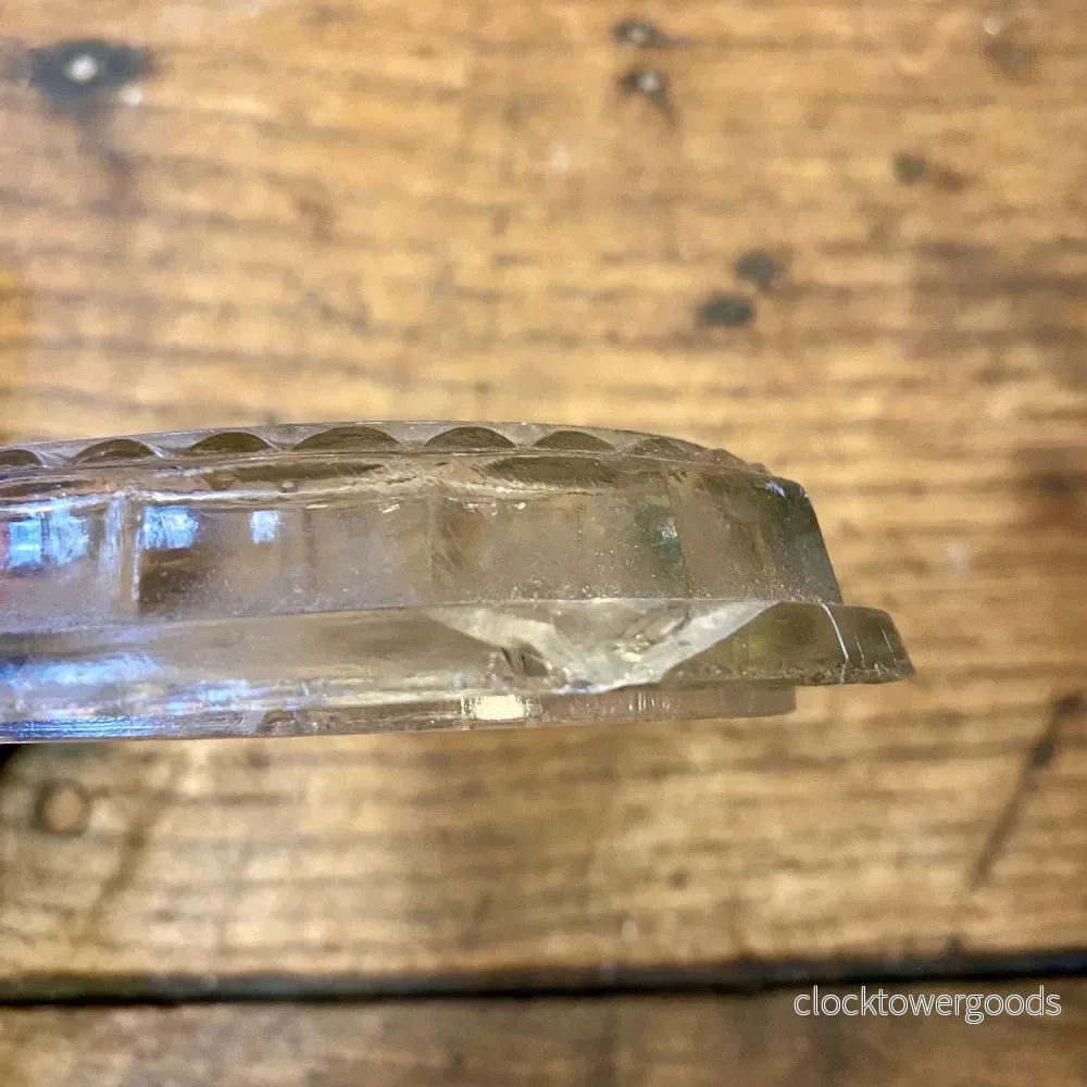 Vintage Glass Butter Dish – Cow Relief - Bild 3