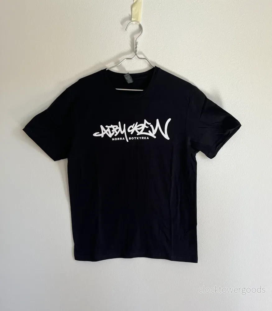 Alby Crew Tee – BLK/ Vit Alby Crew Tee – BLK/ Vit