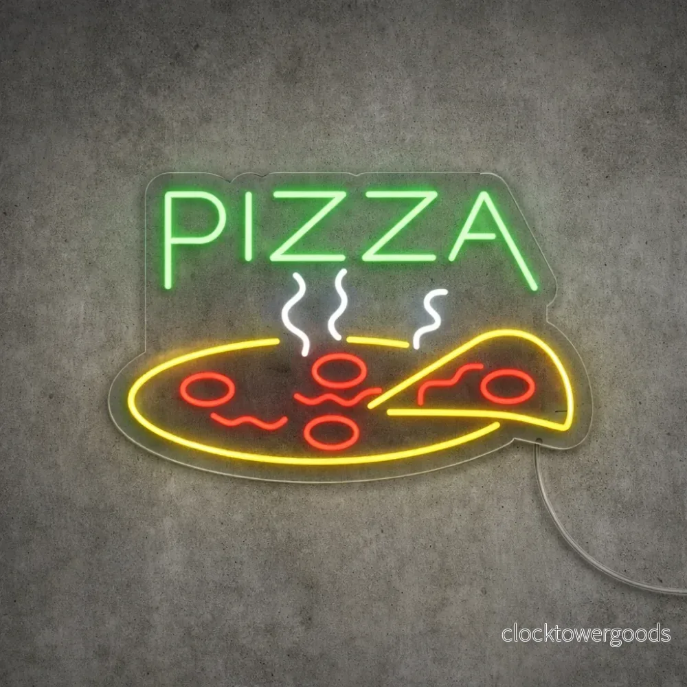 ”PIZZA slice” Led Neonskylt ”PIZZA slice” Led Neonskylt