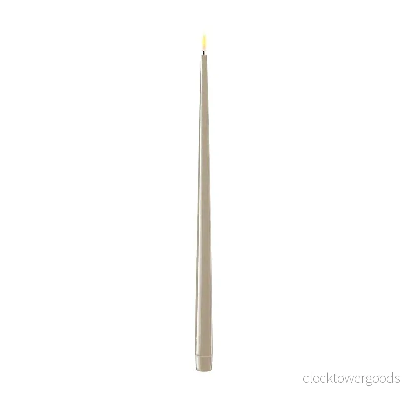 Deluxe kronljus 2-pack, Blank Sand, 38cm