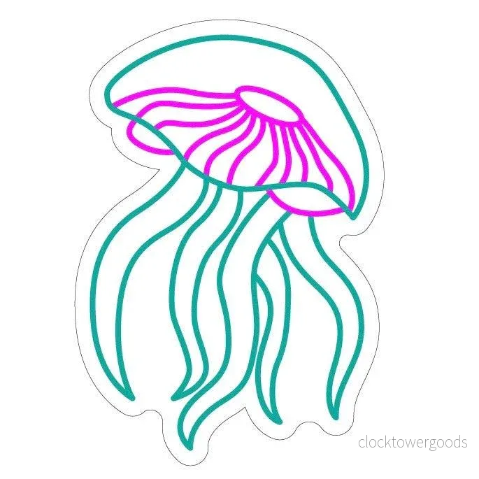 "SQUID" Led neonskylt. - Bild 2
