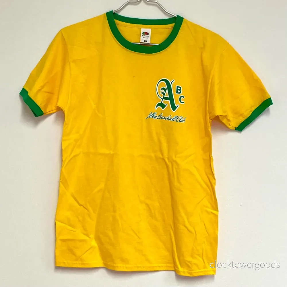 Alby baseball club Tee – Yellow Alby baseball club Tee – Yellow
