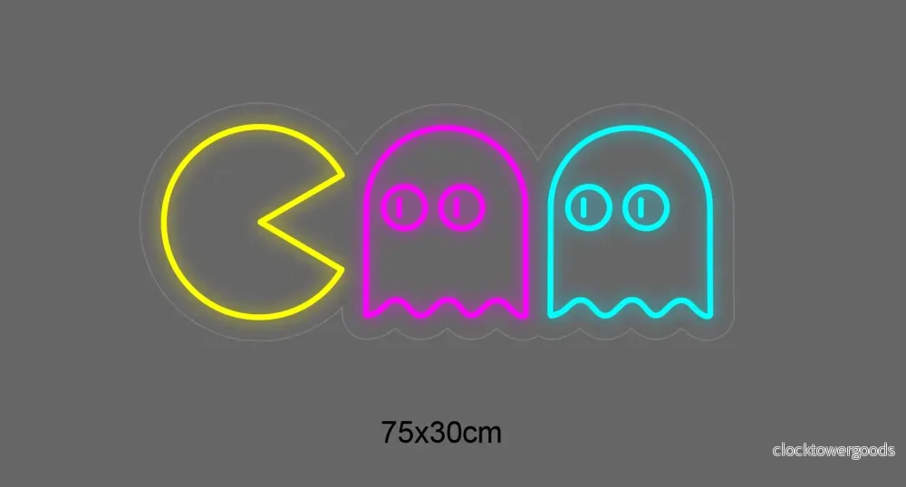 "Nintendo Emoji" Led neonskylt. - Bild 2