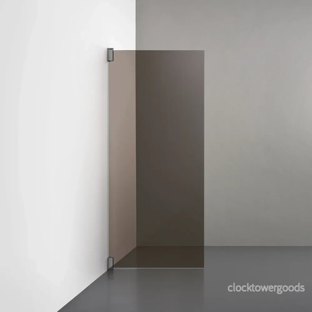 ROOH R2 Duschvägg Dörr – Bruntonat glas - Bild 3