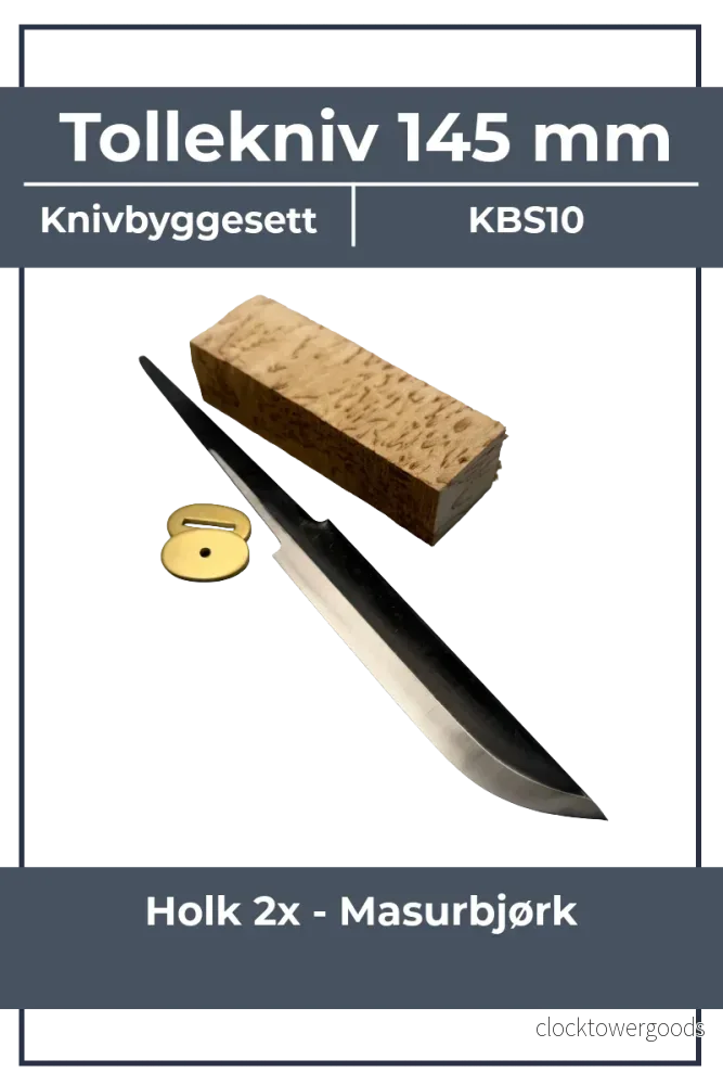 Knivbyggsats KBS10 – 145 mm slidskniv Knivbyggsats KBS10 – 145 mm slidskniv