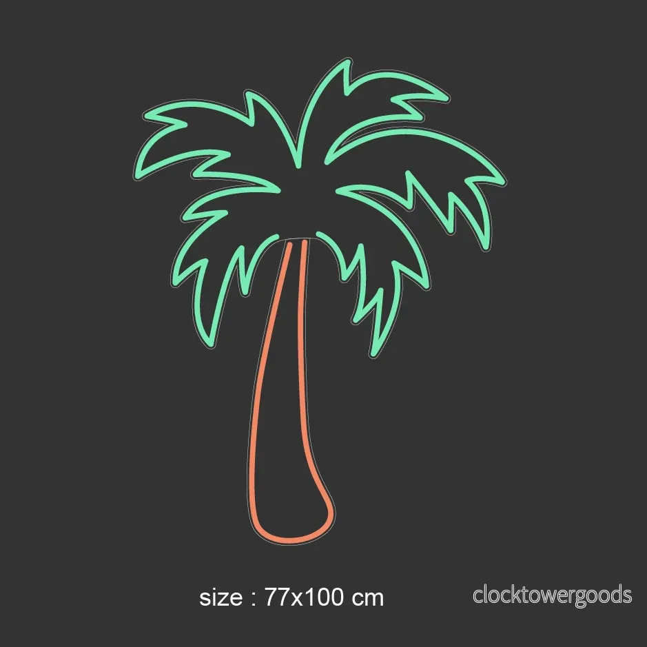 "Palm" Led neonskylt - Bild 2