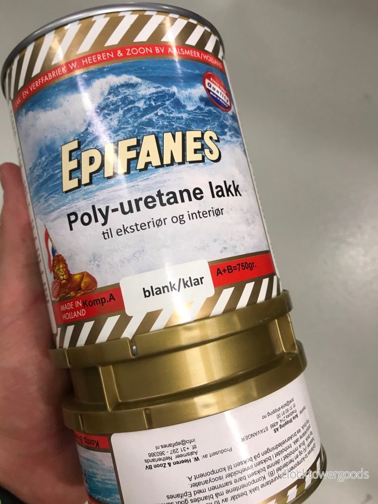 Polyuretanlack Klar Epifanes 750 gr - Bild 2