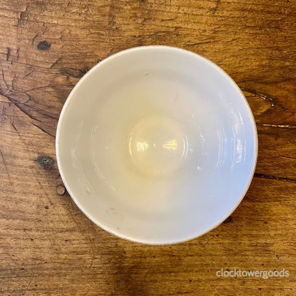 Vintage French Longchamp Café au Lait Bowl – Floral - Bild 3