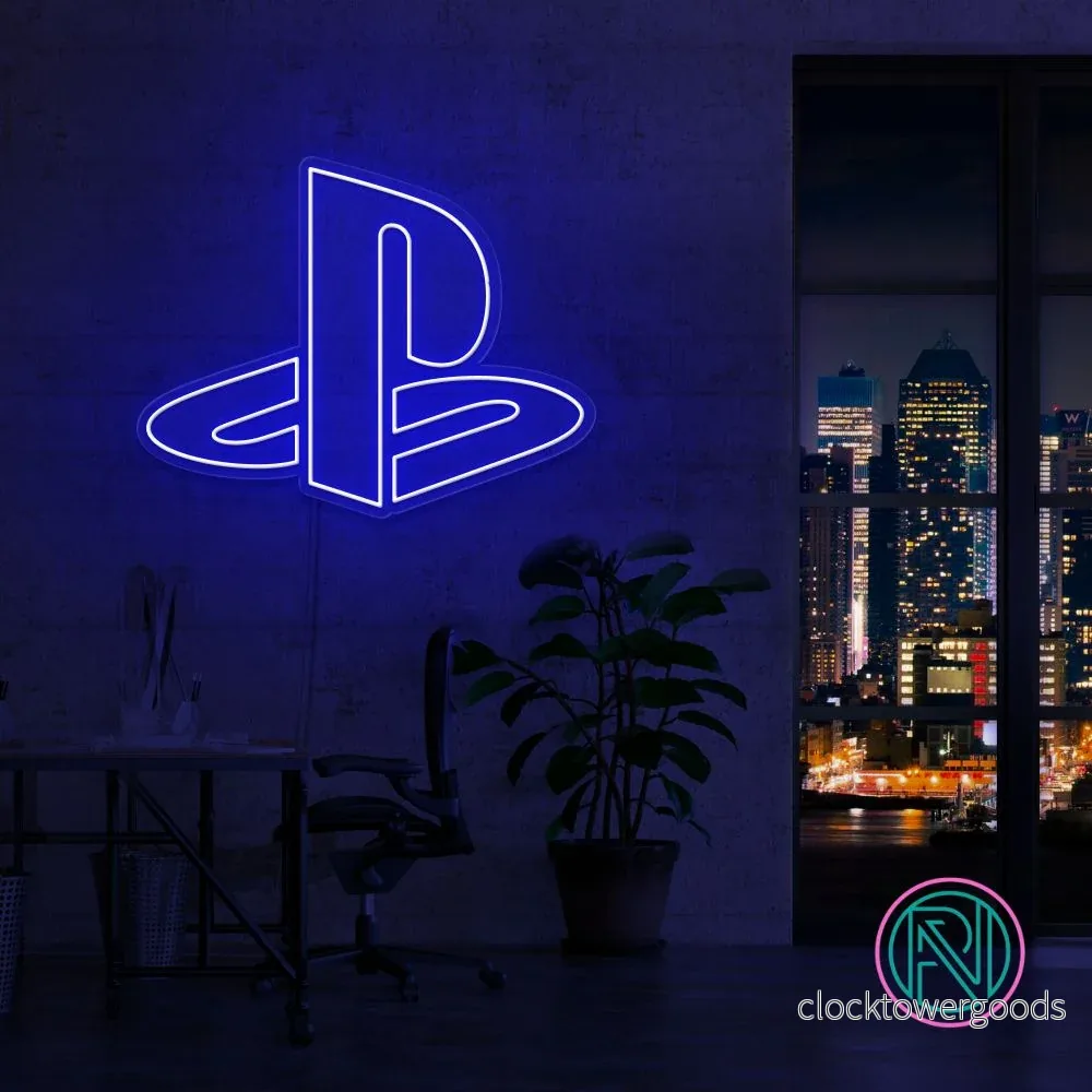 "PlayStation" Led neonskylt. - Bild 2