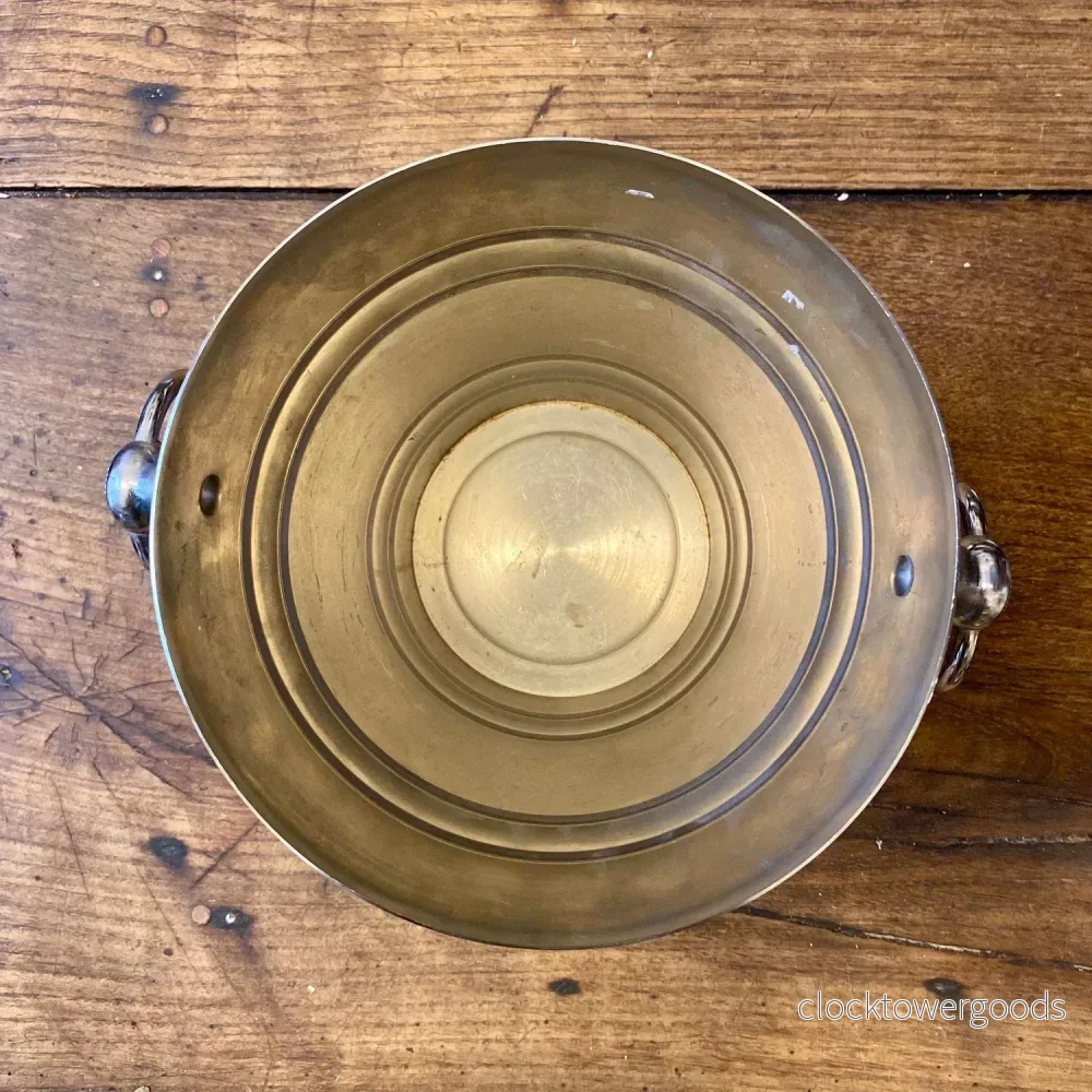 Vintage French Champagne Bucket – Silver Tone - Bild 2