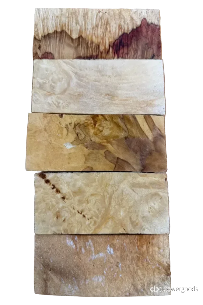 Box Elder-skaftämnen, 5-pack – BEP5-105