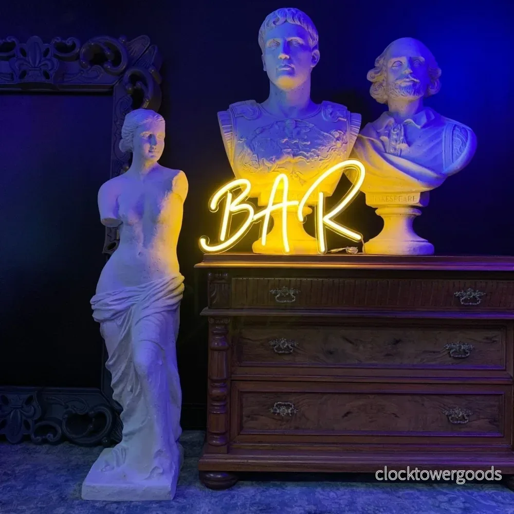 "BAR" LED NEONSKYLT. 30x55 cm. - Bild 2