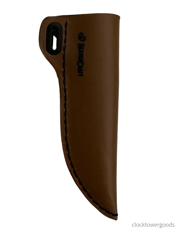 Knivslida i läder SH1 Beaver Craft Knivslida i läder SH1 Beaver Craft