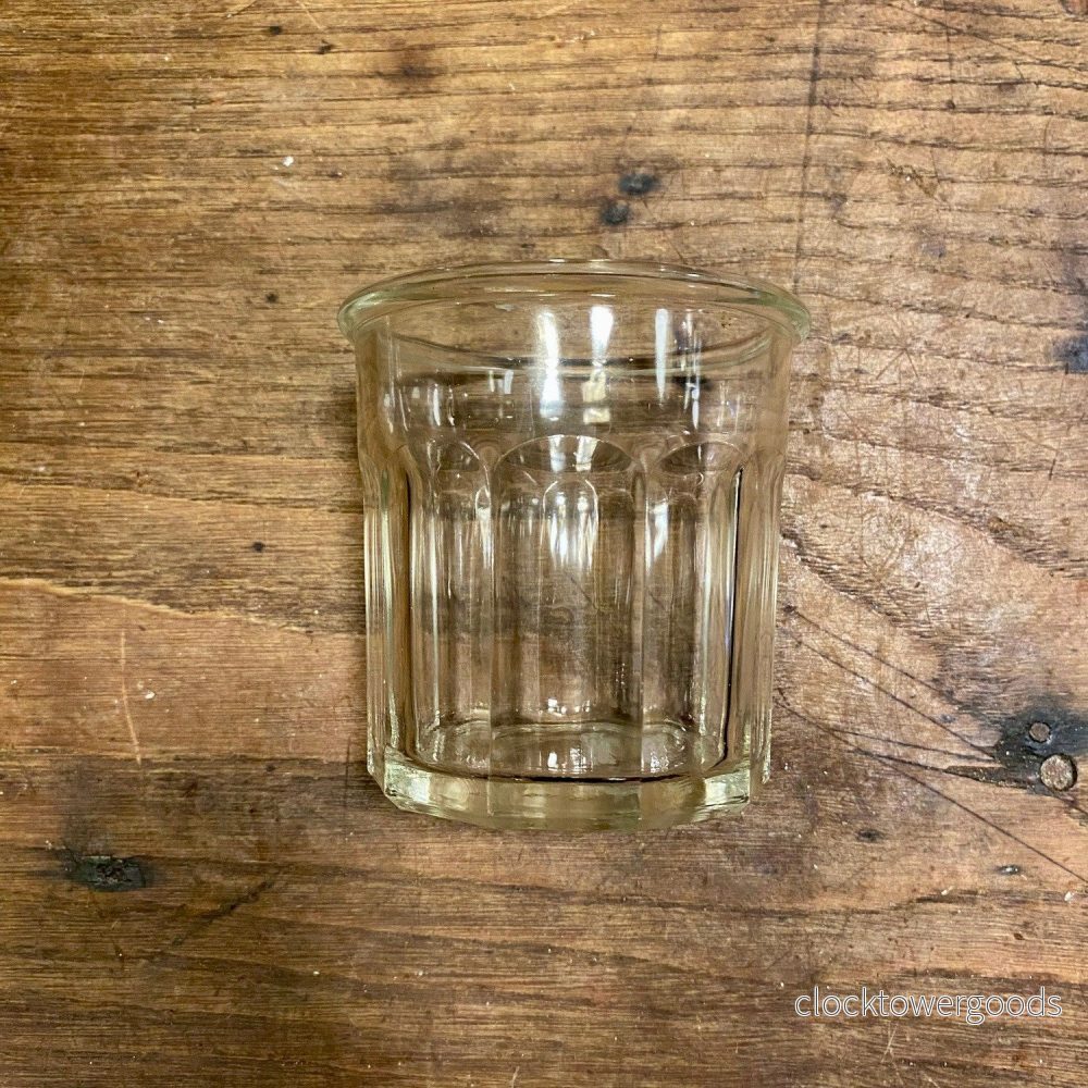 Vintage French Glass Jam Pot Vintage French Glass Jam Pot