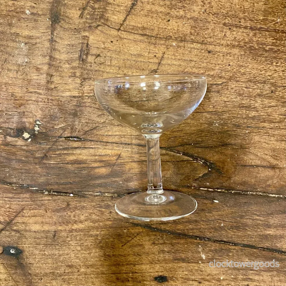 Vintage Coupe Glass Vintage Coupe Glass