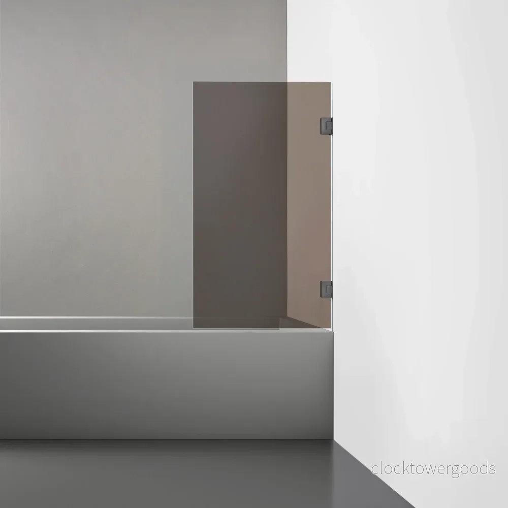 ROOH R4 Duschvägg Badkarsdörr – Bruntonat glas - Bild 3
